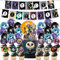 44PCS The Nightmare Theme Birthday Decoration Before Christmas Creative Party Kit Including Banner Decoration Balloons Flags Inserts Suitable For The Nightmare Theme Party Before Christmas Fans