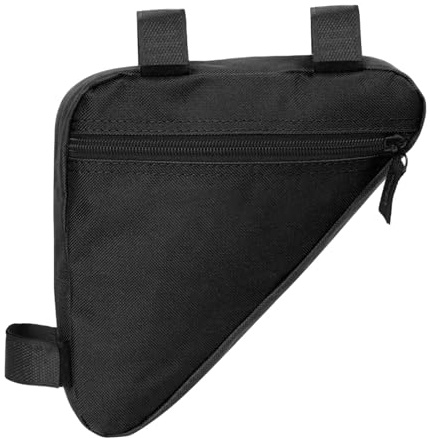 Generisch Fahrrad-Reisetasche – Fahrradrahmen-Aufbewahrungstasche | Oberrohr-Dreieckstasche, Kompakte Fahrrad-Aufbewahrungstasche, Oberrohr-Fahrradtasche, Geeignet Für Werkzeug, Schloss Und Jacke