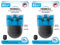 THERMACELL Recharge Liquide Anti Moustiques et Moustiques Tigres - Protection Efficace 29m² - Compatible avec Boucliers - Durée 160h - Inodore - 2 Pack 4 Unités