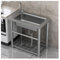 Lavandino In Acciaio Inox, Lavabo Commerciale Con Rubinetto, Lavatoio Da Esterno Autoportante Per Bar Garage Ristorante Lavanderia(60 * 45cm/23.6 * 17.7in)