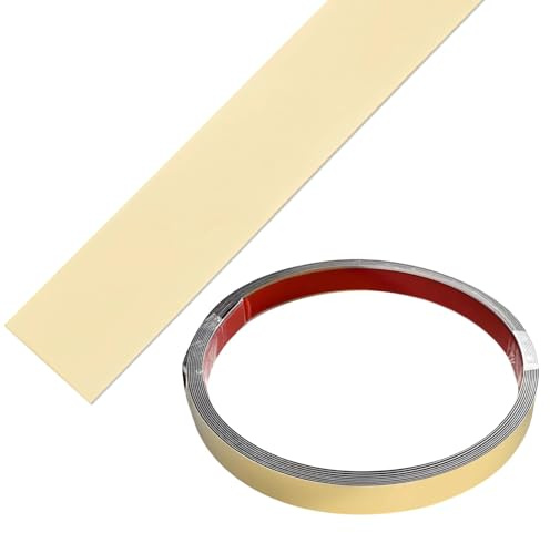 Kronabelle Selbstklebende Wandverkleidung aus Metall, für Fliesen, Böden und Spiegelrahmen, goldfarben, 4,5 x 4,5 m