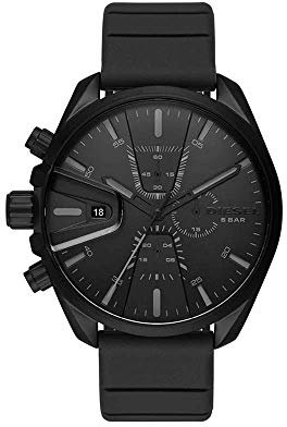 Diesel Homme Chronographe Quartz Montre avec Bracelet en Silicone DZ4507