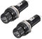 sourcing map 2Stk.15mm Gewinde Schraubkappe Panel montiert 6x30mm Sicherungshalter AC 125V / 15A 250V / 10A