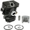 Hippotech Gruppo Pistone Cilindro da 37 mm per Motosega Sostituzione per Stihl MS192 MS192T MS192TC