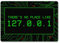 Localhost Fußmatte mit IP Adresse 127.0.0.1 in grün - There's no Place Like