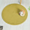 Loartee korallenrote Samtmatte Teppich Rund, als Krabbeldecke fürs Kind,2,5cm Dicker Kinderteppich,Gras-Grün,100cm
