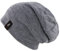 Chillaz Relaxed Beanie Grau - Elastische bequeme Mütze, Größe One Size - Farbe Grey Melange
