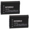 EXTENSILO 2X Akku kompatibel mit Sony HDR-AS30V, HDR-AS50, HDR-CX240E, HDR-AS30V/B, HDR-AS300, HDR-AS300R Kamera (1100 mAh, 3,7 V, Li-Ion)