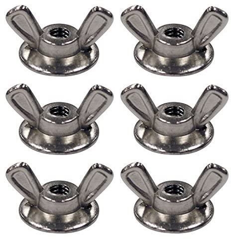 Hurricane Shutter Panel Washered Wingnuts 1/4-20 Wing nut (25)