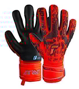 Reusch Torwarthandschuhe Attrakt Freegel Silver mit sehr gutem Grip und Innennaht Schnitt