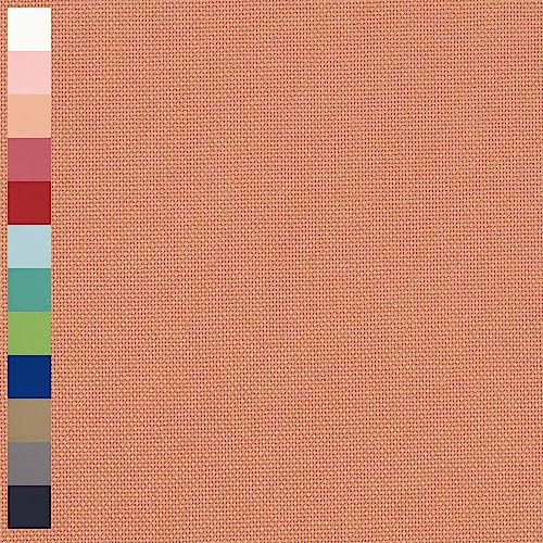 Canvas Stoff Fabian aus 100% Baumwolle, Leinenoptik, uni apricot (Länge am Stück: ab 0,50m / Breite: 140cm)