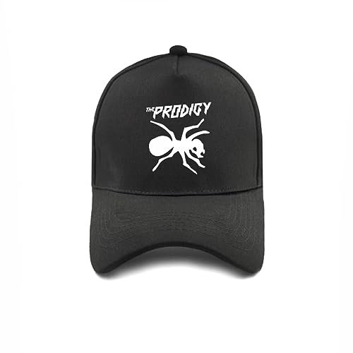 YUONME Baseball-Kappen The Prodigy Baseballmützen Frauen Männer Verstellbare Snapback-Hüte Outdoor-Sport-Schatten-Sonnenschutzmütze Geschenk