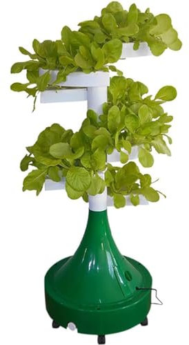 HLGKBY Sistema di Coltivazione acquaponica, Torre del Sistema di irrigazione idroponica Verticale da 72 baccelli, Sistema idroponico Indipendente, Torre idroponica, per Erbe, Frutta e Verdura