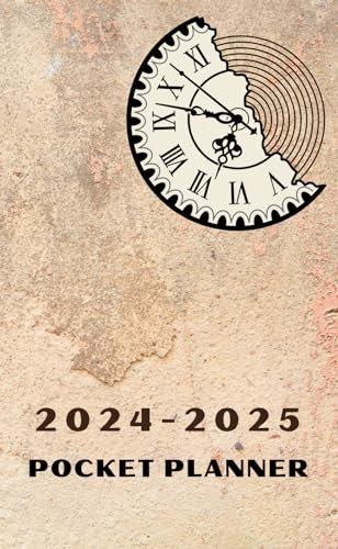 2024-2025 POCKET PLANNER.: Plan Your Days with a Practical Calendar. Two-year calendar.