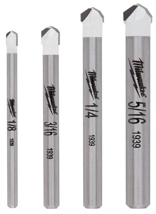 Milwaukee Electric - 4PC. Tile and Natural Stone BIT Set