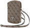 CG Mobile Guess Handytasche GUWBZP4GFTSW braun Zip 4G Triangle
