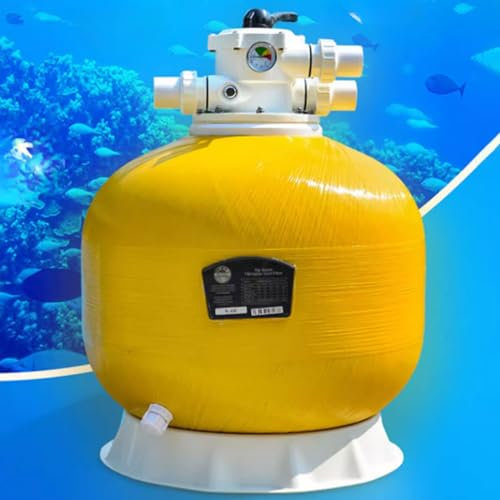 HAIXHX Water Filter for Pool to Remove Debris, Swimming Pool Sand Filter, Above Ground Pool Sand Filter Pump With Valve & Base/Filters Combo Set, Easy Installation(Size:BL700)