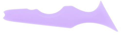 HAPINARY Stencil Per Sopracciglia in Silicone Ausilio Per Eyeliner in Silicone Ausilio Per Disegnare Mascara Strumento Per Trucco