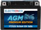 Electronicx AGM Motorradbatterie 12V 11Ah YTZ12-S – Wartungsfrei, Hohe Startleistung 160A, Vibrationsresistent – Perfekt für Tourer, Sportler, Enduro & Chopper
