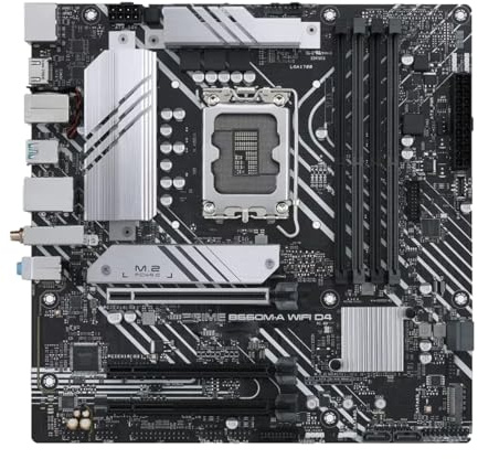 pc motherboard Fit For ASUS PRIME B660M-A AC D4 Motherboard Intel B660 Support I9-14900 I5-14600 14400F 13400 CPU LGA 1700 DDR4 128GB PCIe 4.0 HDMI M.2