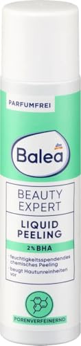 Balea Beauty Expert Liquid Peeling mit 2% BHA, Gel, Parfümfrei, Porenverfeinernd, 125 ml
