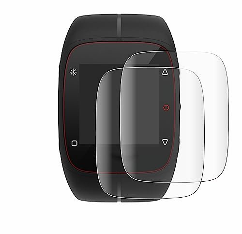 BROTECT 2 Stück Full-Cover Schutzfolie für Polar M400 / M430 Full-Screen Displayschutz-Folie [3D Curved, Anti-Fingerprint, Kristall-Klar]