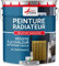 Peinture Radiateur - Fonte acier alu chauffage toutes couleurs PEINTURE RADIATEUR - 1 kg (jusqu'à 5 m² en 2 couches) Gris Telegris 4 - RAL 7047 - ARCANE INDUSTRIES
