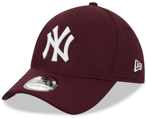 New Era New York Yankees MLB Diamond Era Weinrot 39Thirty Stretch Cap - M - L