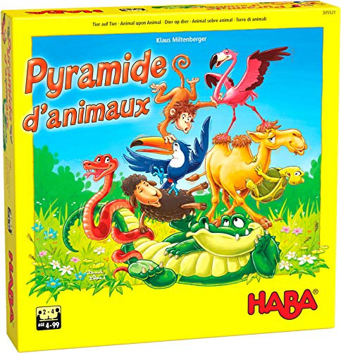 HABA- Tier-Pyramide - Gesellschaftsspiel, 305521
