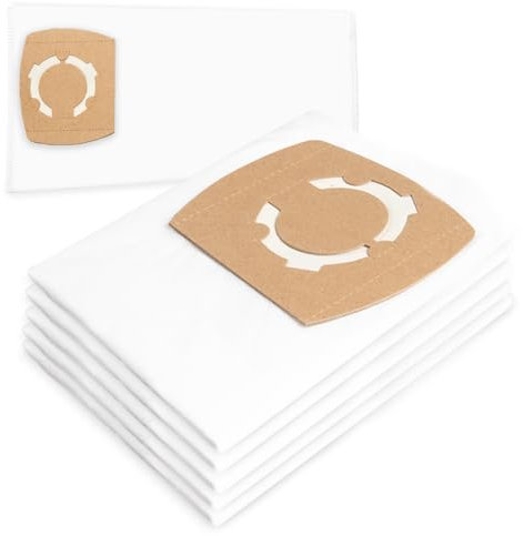 5 Hochwertige Staubsaugerbeutel aus Vlies - Für Kärcher NT 40/1 Tact kompatibel - Bestleistung beim Saugen