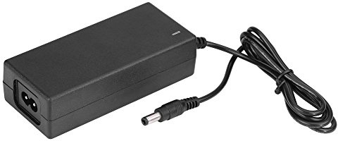 Goshyda Adaptateur Secteur, Portable 29.4V 2A Chargeur de sûr câble Adaptateur d'alimentation, Plug and Play, pour Batterie au Lithium, Noir(Prise UE (100-240 v))