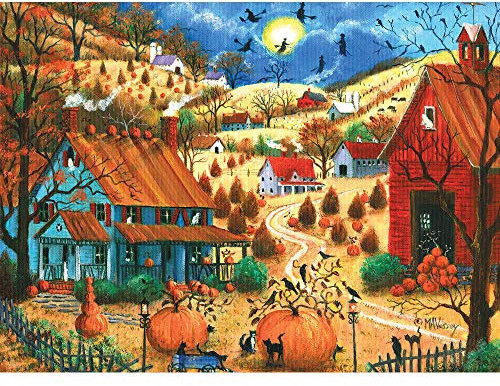 Bits and Pieces Puzzle für Erwachsene 1000 Teile Great Pumpkin Contest