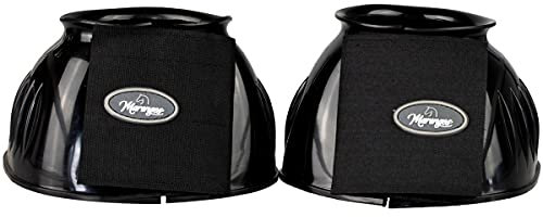 Marengos Hufglocken (2er Set) Gummi schwarz XL