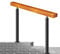 Handläufe für Außen treppen für 1 2 3 4 5 Stufen Treppengeländer Eingangsgeländer Handlauf Geländer Hauseingang Treppenhandlauf Stufengeländer Holz und Schmiedeeisen Metall,Höhe 85 cm