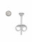 Adelia´s 925 Silber Ohrringe/Ohrstecker mit Zirkonia Ø 3 mm