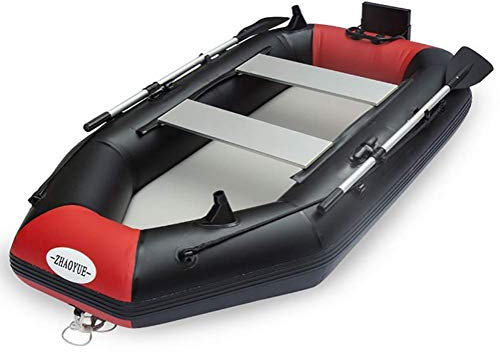 ATAAY Schlauchboot 2-Personen mit Elektromotor, aufblasbares Kajak, Kanadier, Seekajak, 200 x 120 cm