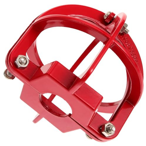 SOLUSTRE Sprinklerkopfabdeckung Aus Metall Für Brandschutzsysteme Schützende Abdeckung Für Sprinklerköpfe Einfache Installation Und Wartung