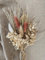 Dried Flower Cake Topper Spear Palm Bouquet (Neutral)