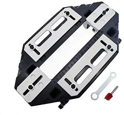 Multifunctional Wooden Door Hinge Bolt Hole Opener Trimming Machine Positioning Slotting Guide Plate Drilling Easy to Use for Beginners and Pros