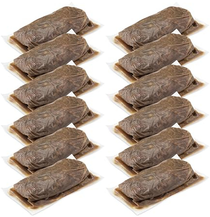 LANDPERLE Pulled Beef 12xca. 500g | gezupftes Rindfleisch für Pulled Beef Burger | vorgegart im eigenen Saft | ohne künstliche Zusatzstoffe Geschmacksverstärker u. Konservierungsstoffe