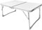 Acomoda Textil – Mesa Camping Plegable de Aluminio para Jardín, Picnic y Acampada. Bandeja Auxiliar Multifunción, Portátil y Ligera de para Hogar y Viaje. (60x40x26 cm, Plegable)