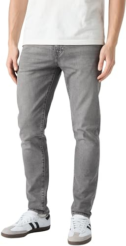 Levi's Herren Jeanshose 512 Low Rise, Tapered Fit, Grau (Whatever You Like), W33/L34