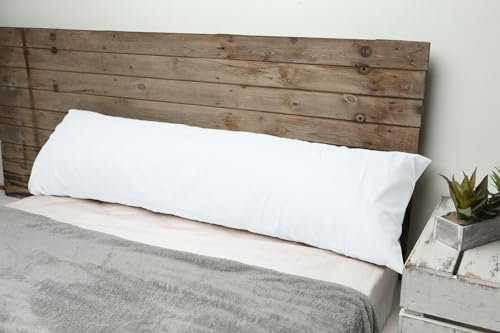 HEIMTEX Erhalten Sie 4 kostenlos Langes Seitenschläferkissen - 5ft Körperkissen mit Atmungsaktivem Mikrofaserbezug, Weiche und Feste Unterstützung für Schwangerschaft und Stillzeit