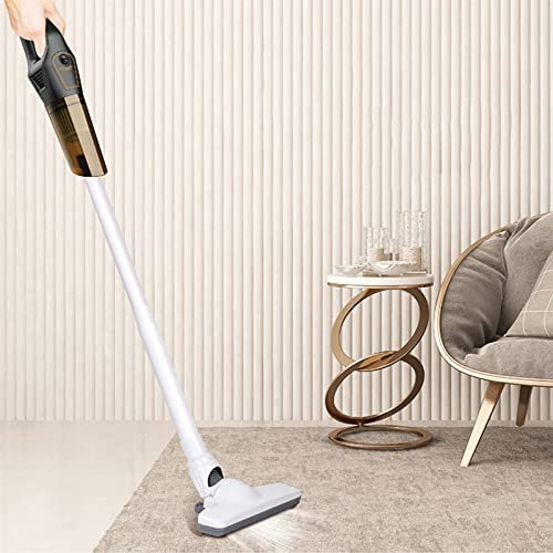1 aspiradora de palo para decoración de Navidad, aspiradora con 30 minutos de tiempo de funcionamiento, aspiradora ligera y silenciosa para alfombras y suelos de madera dura, pelo de mascotas, 3