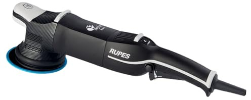 RUPES BigFoot LHR15 Mark V Exzenterpolierer - nur Werkzeug | Inklusive PrecisionPro Trägerplatte | Kompaktes Design | Reduzierte Vibration | Verbesserte Belüftung | Anti-Spinning Ring