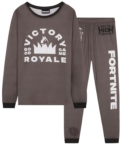 Get Trend Boys Pyjamas Set, Long PJs for Kids & Teens, Cosy Winter Loungewear & Soft Nightwear, Gamer Gifts for Boys