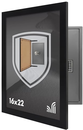 Americanflat 16x20 Picture Frame with Decorative Inner Mat Accent - Displays 11x14 Photos with Mat or 16x20 Without - Veranda Collection - Black Statement Frame with Polished Plexiglass