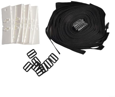 Jonikuper 8 Set Swimming Pool Cover Clips, Pool Solar Cover Reel Attachment Kit, For Inground Swimming Pools, Maximize Pool Coverage