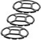 GREENADSCAPE Stove Ring for Gas Hob Wok Ring for Gas Stove Compact Pot Rack Heat Distributing St