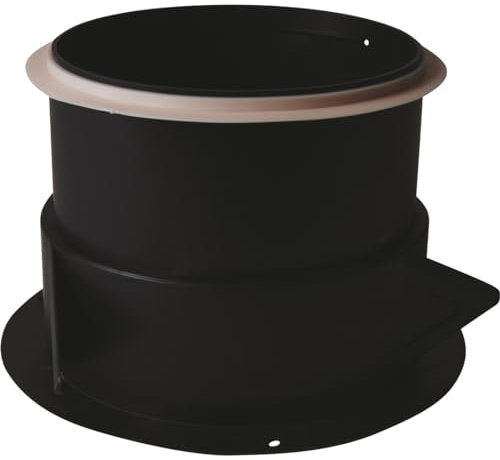 AXELAIR Manchon placo 3 griffes - Plastique Ø125 - Long 10cm - VMC et ventilation